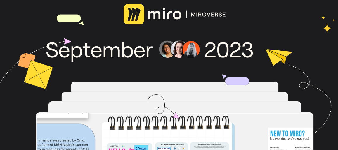 🚀 New Templates in Miroverse - September 2023