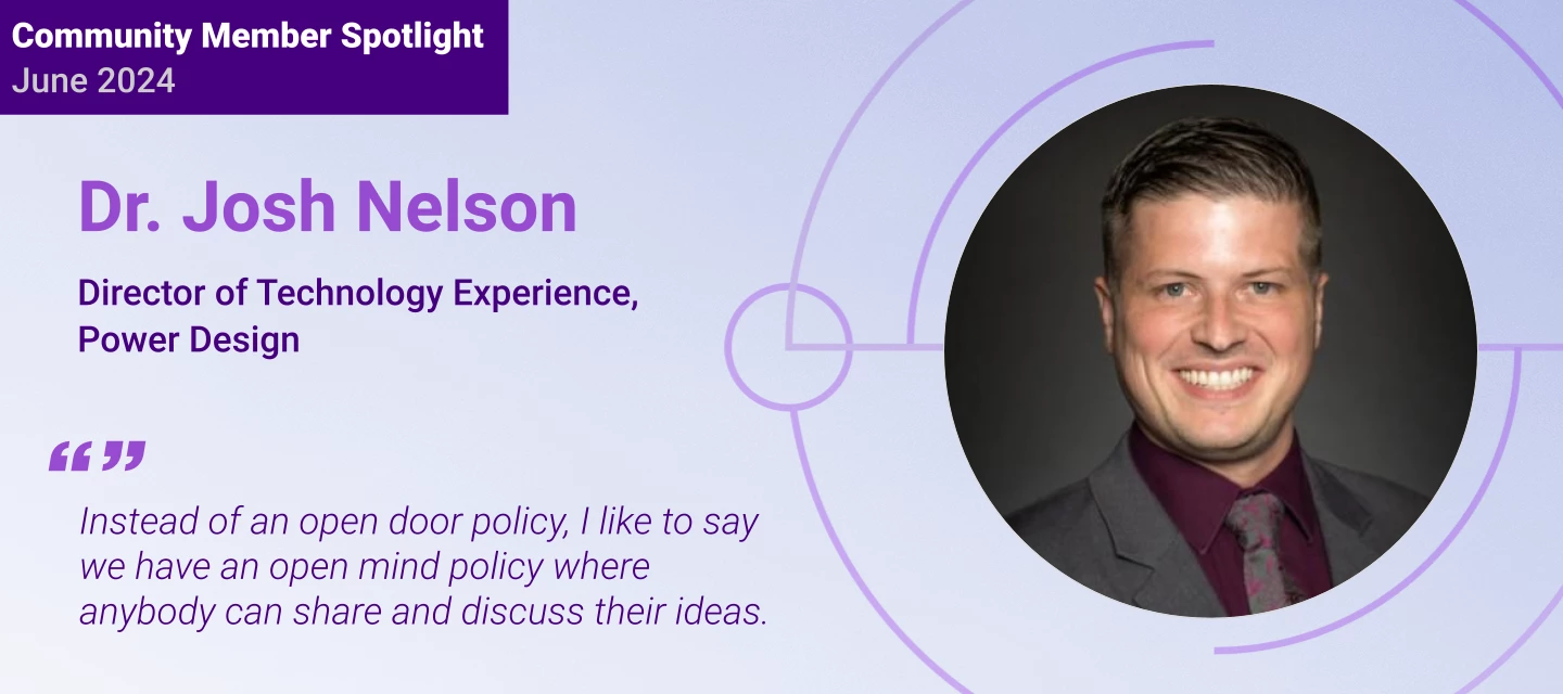 Meet Dr. Josh Nelson: Our FIRST Community Member Spotlight!