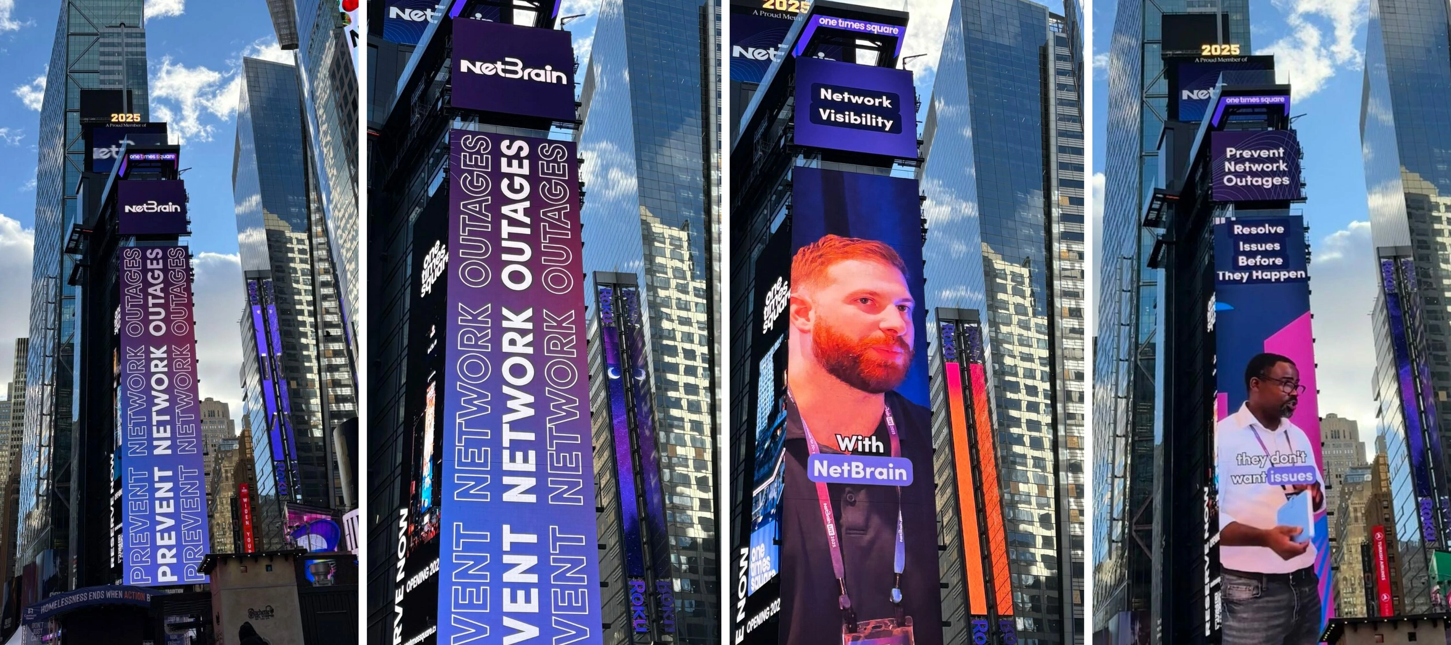 NetBrain Takes Over Times Square!