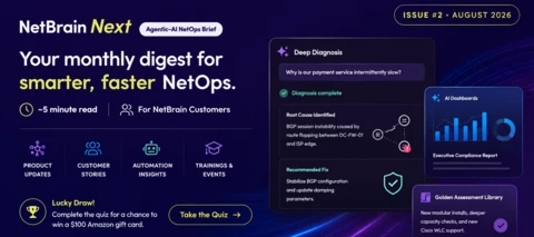 NetBrain Next: August 2026 is here!