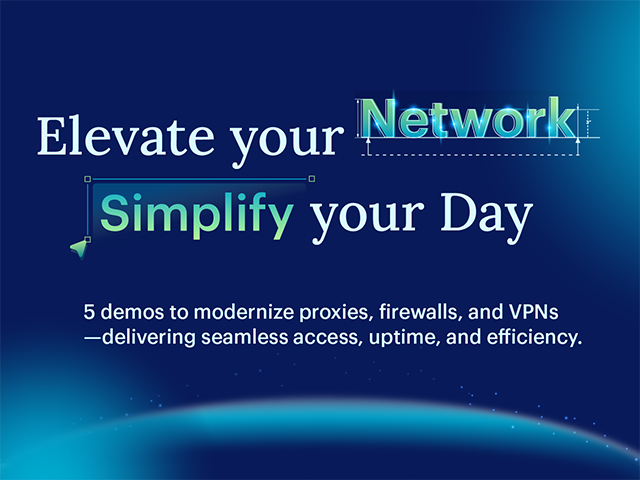 Elevate Your Network. Simplify Your Day