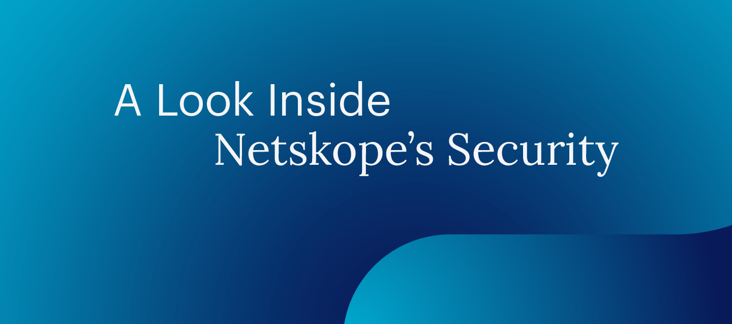Security posture for Workday application at Netskope