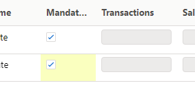 Editable Field