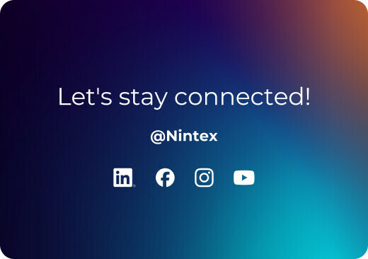 Let's stay connected! @Nintex