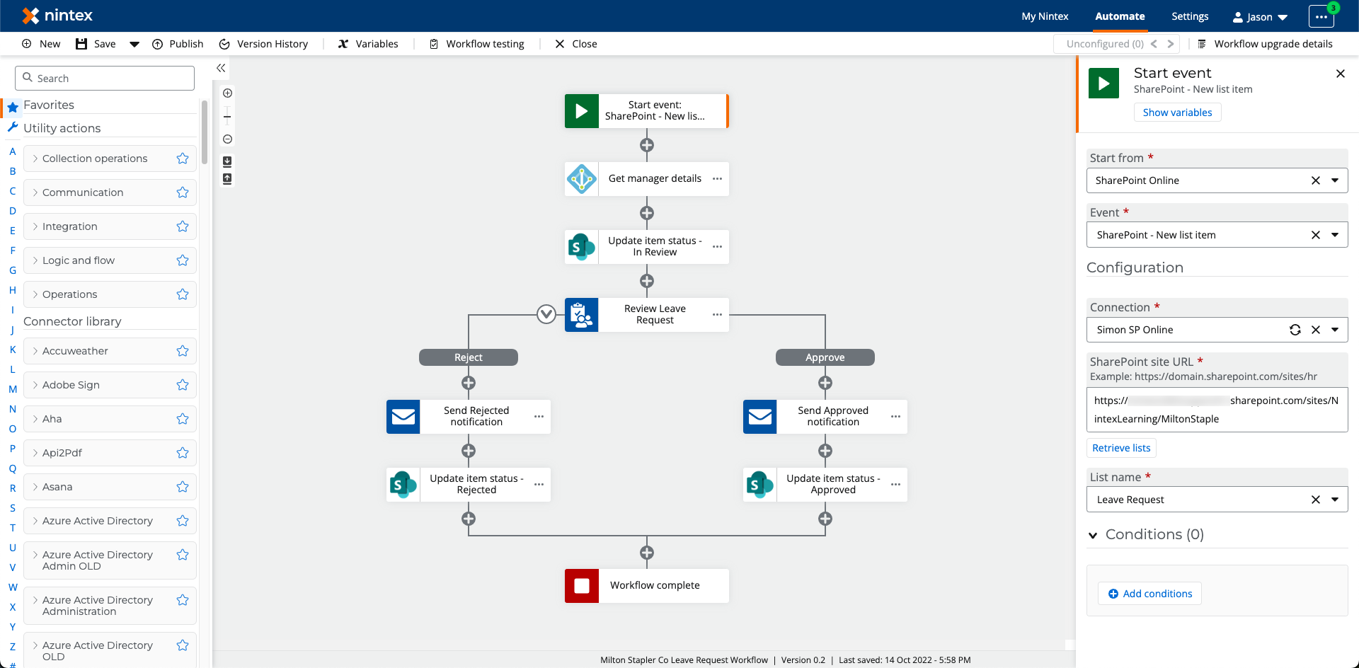 Part 3 - Upgrade from Nintex for SharePoint to Nintex Automation Cloud ...