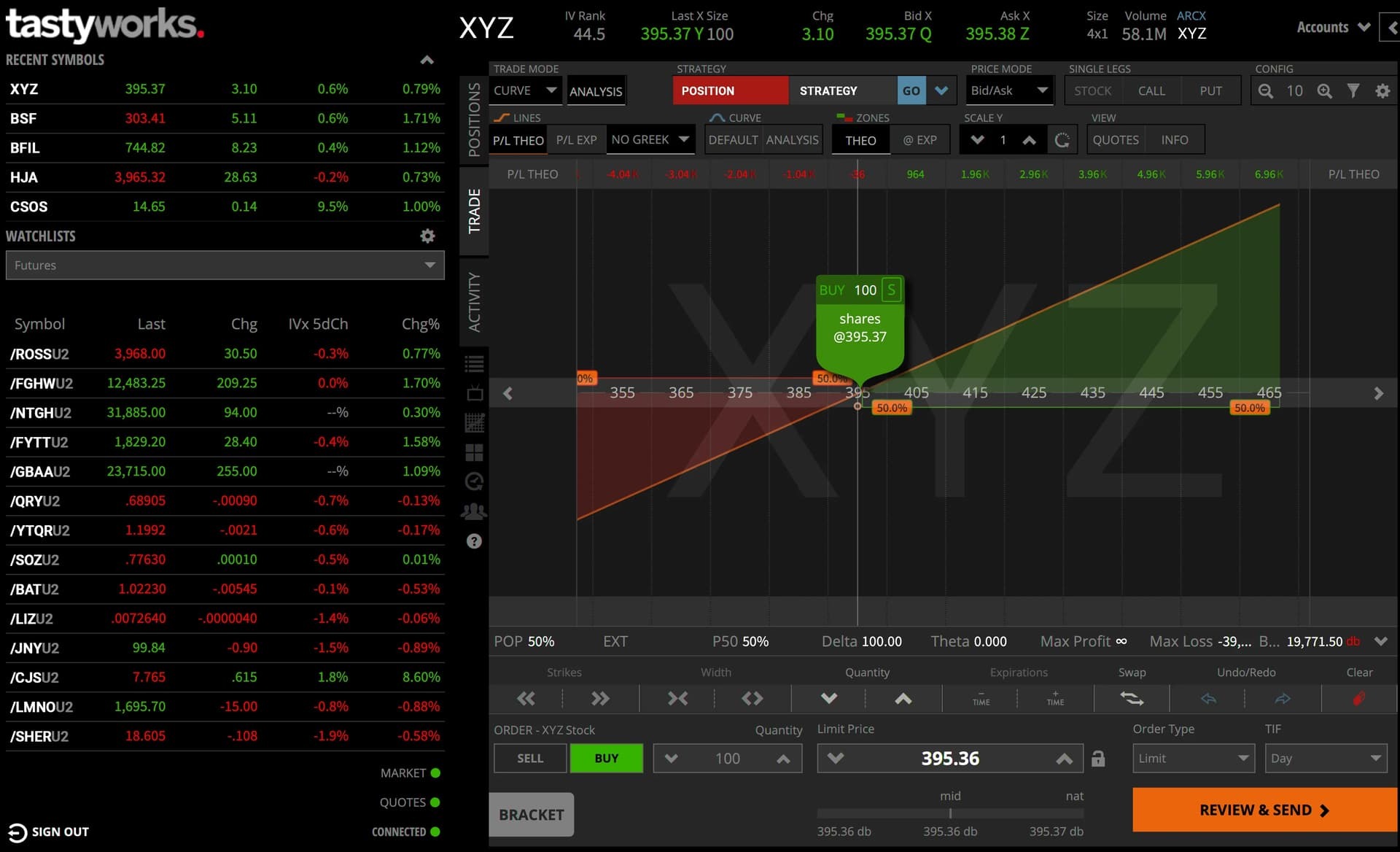 Stock Market Trading Software Theme