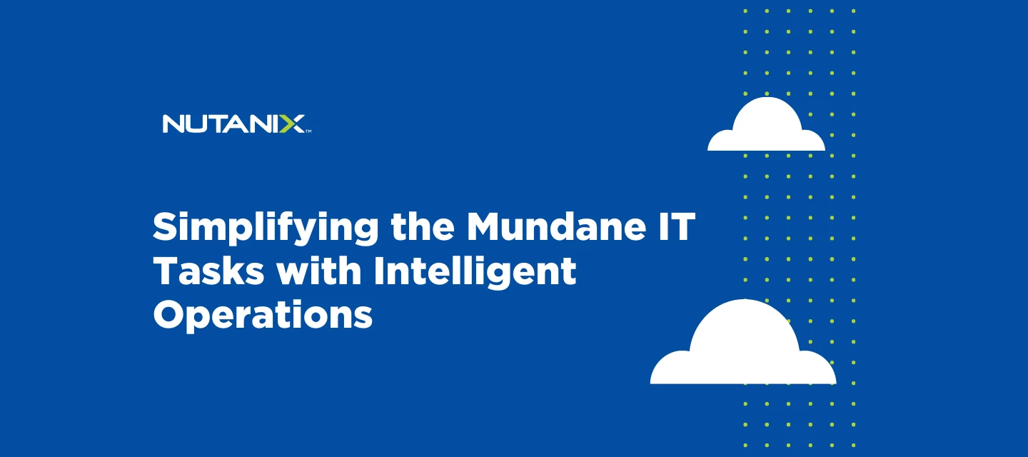 Photo inspiration: Visual Reference: Simplifying The Mundane It Tasks With Intelligent Operations