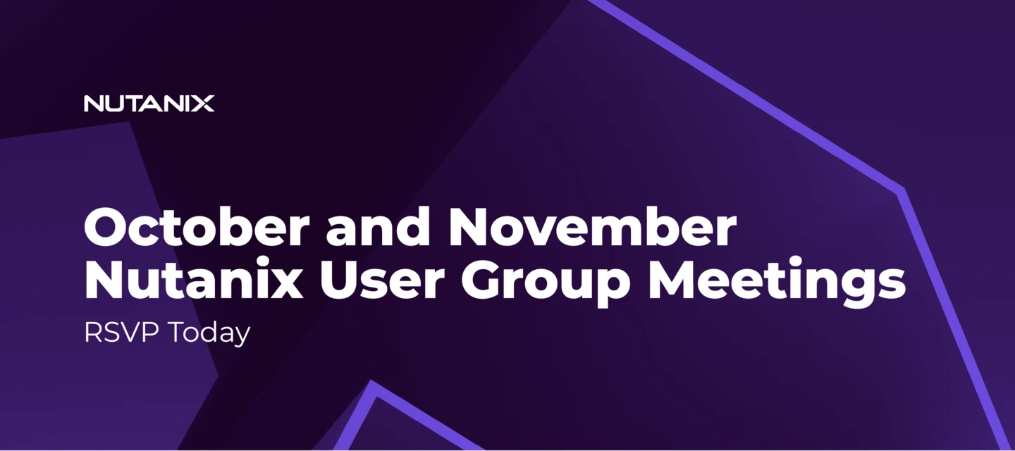 Join the Conversation: NUG Meetings Happening this October and November ...