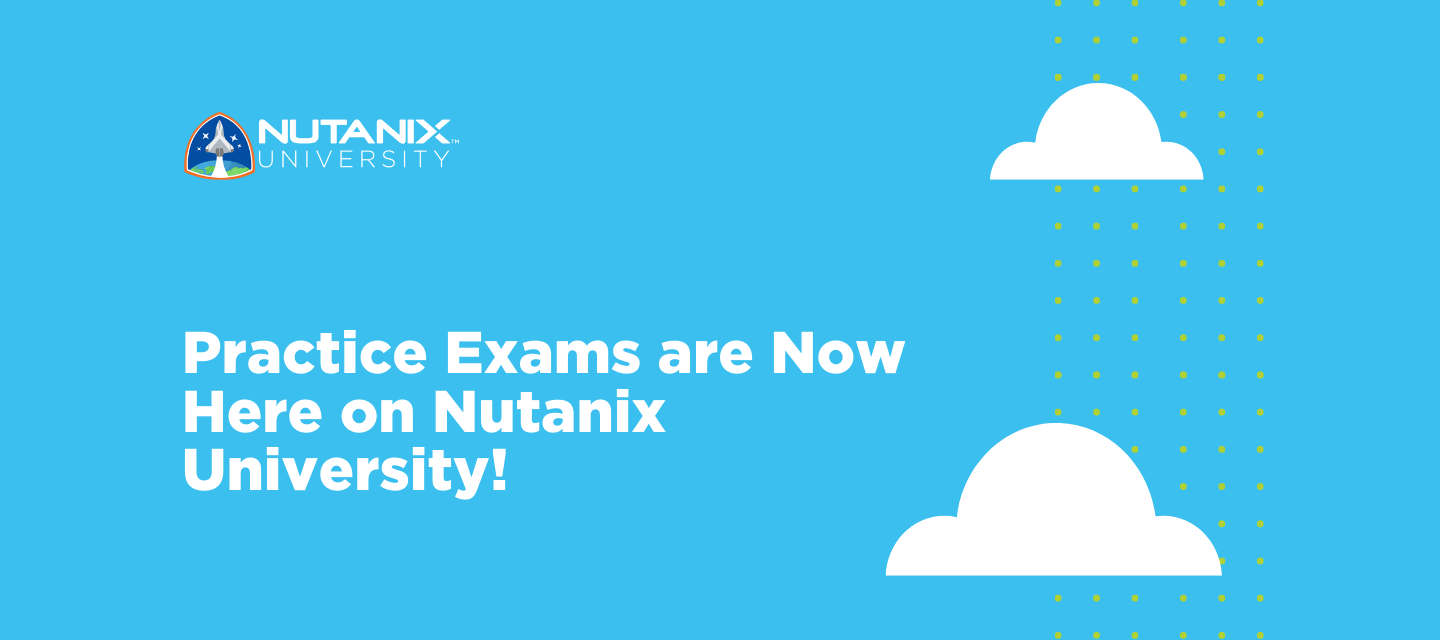 Practice Exams are Now Here!