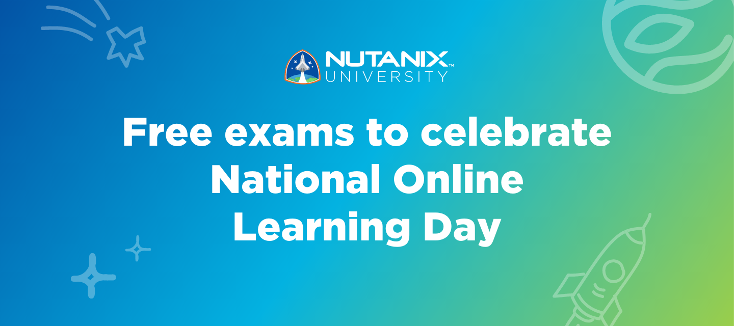 Celebrate National Online Learning Day All Week With Free Exams!