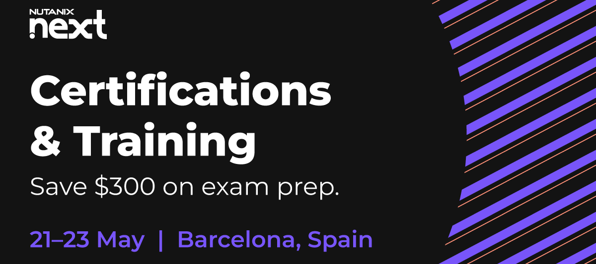 Exclusive Expert-Led Training + Free Cert Exams at .NEXT Barcelona