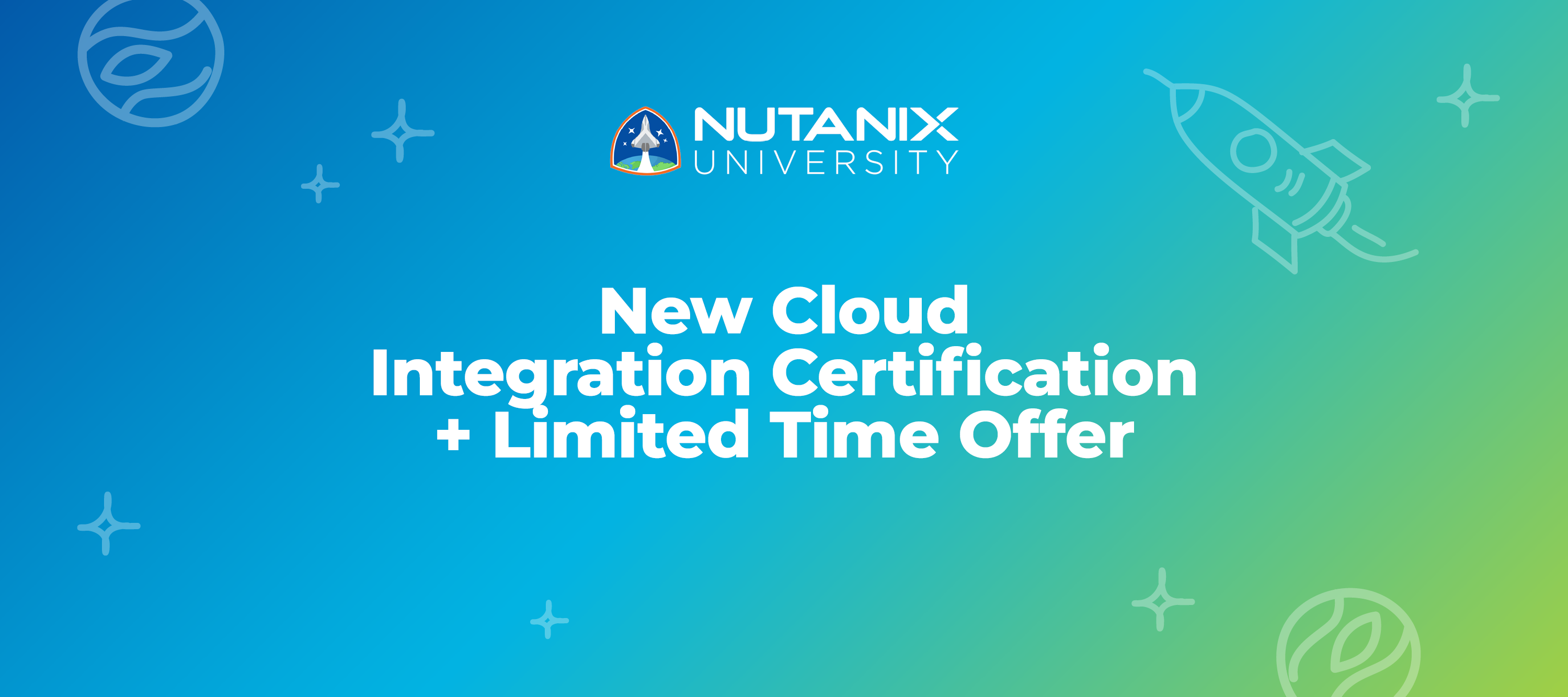 New Cloud Integration Certification + Limited Time Offer