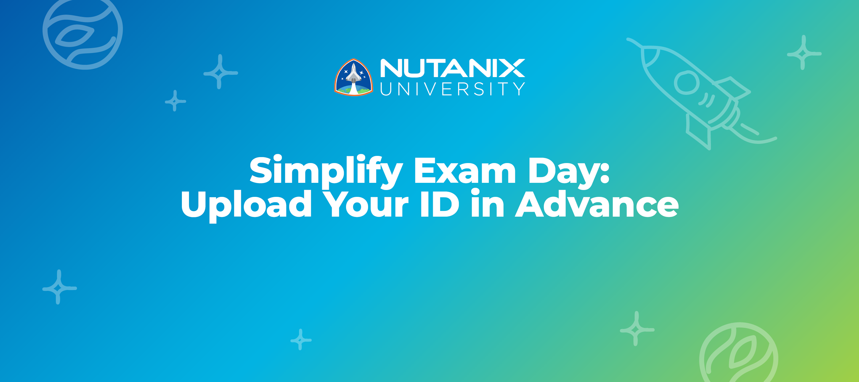 Simplify Exam Day: Upload Your ID in Advance