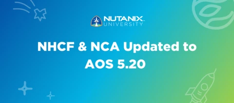 Jump Start 2022 with New AOS 5.20 Training & Certification! Jump Start 2022 with New AOS 5.20 Training & Certification!