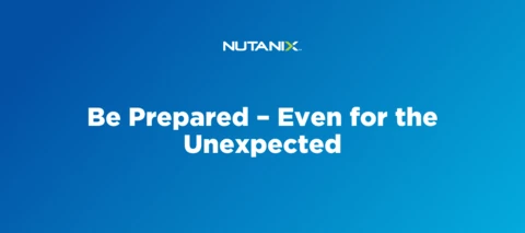 Fujitsu & Nutanix: Be prepared – even for the unexpected