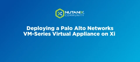 Deploying a Palo Alto Networks Virtual Appliance on Xi