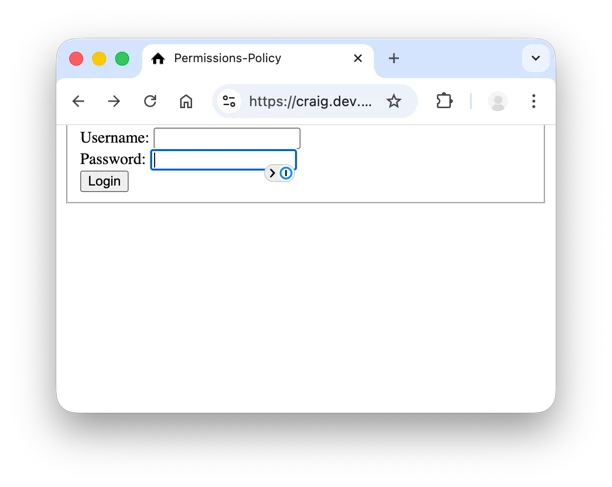 Screenshot showing the scrolling issue