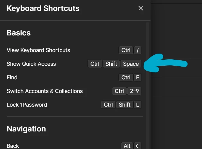 Windows Keyboard Command Redit keyboard shortcut not consistent | 1Password Community