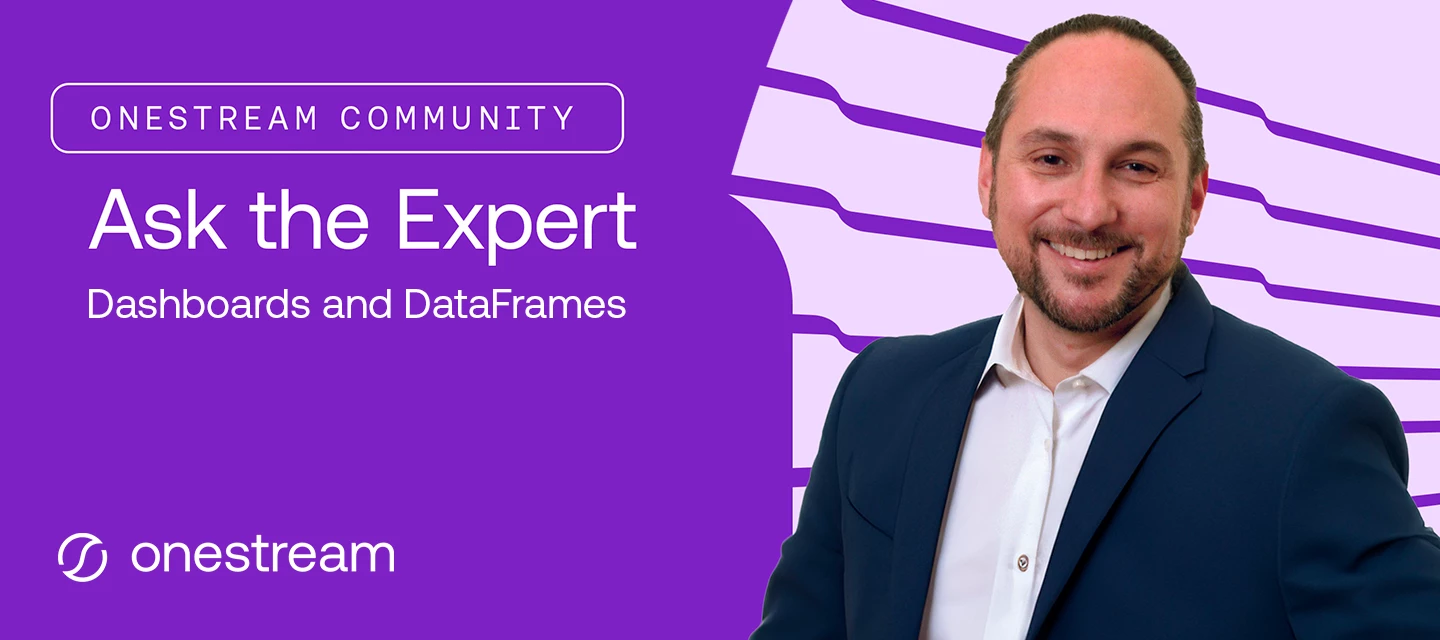 That's a Wrap: Our First Ask the Expert Session on Dashboards and DataFrames