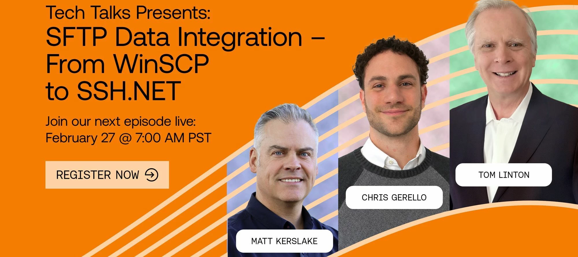 Registration for the February Tech Talks is open now!
