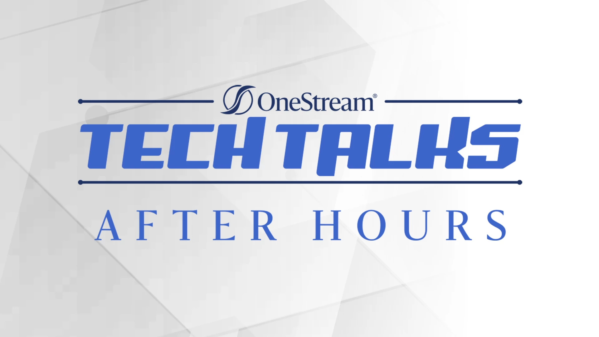 Introducing Tech Talks After Hours!