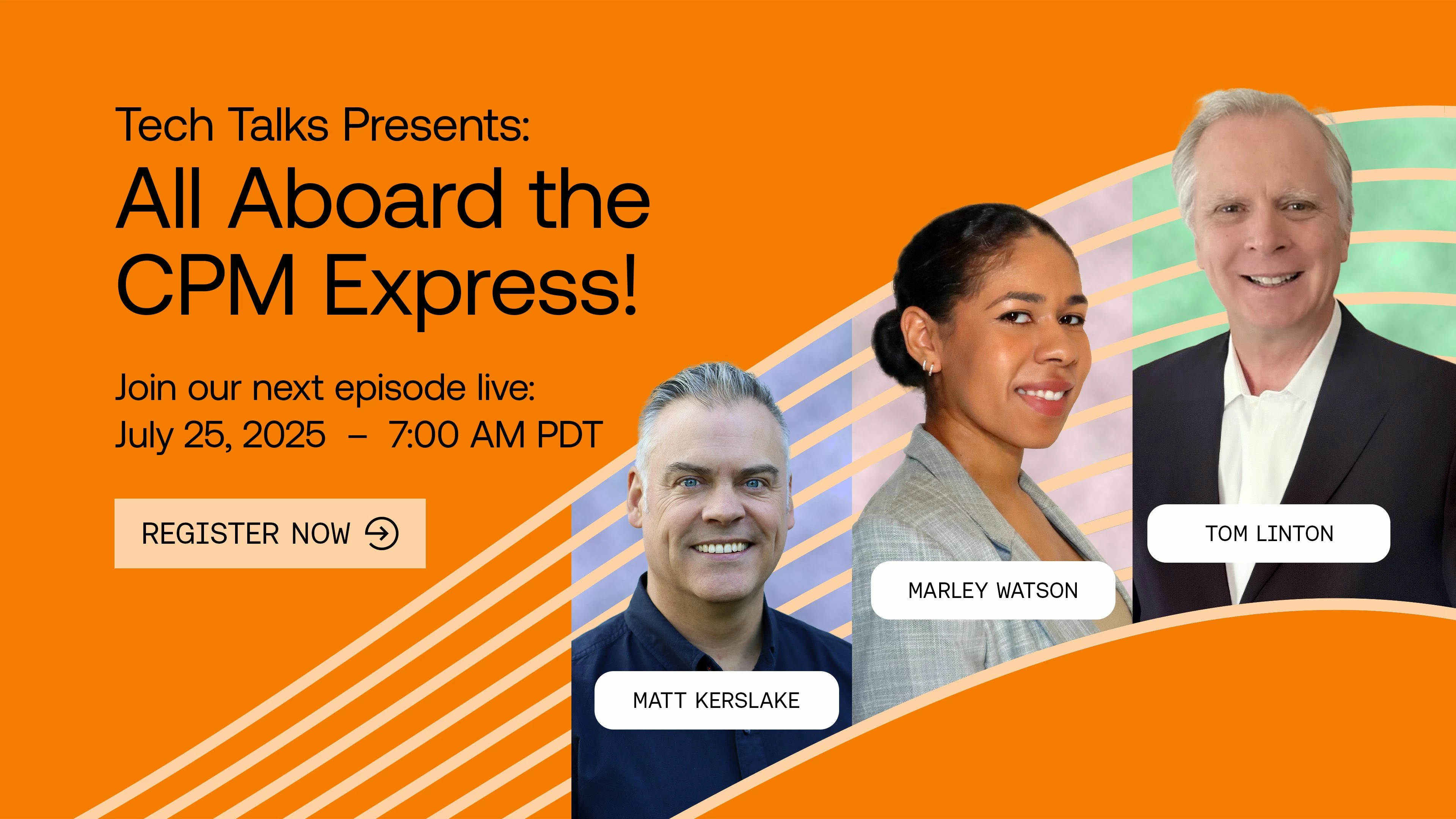 Register now for the July edition of Tech Talks!