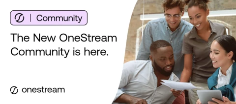 The New OneStream Community is Here