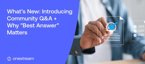 What's New: Introducing Community Q&A + Why "Best Answer" Matters