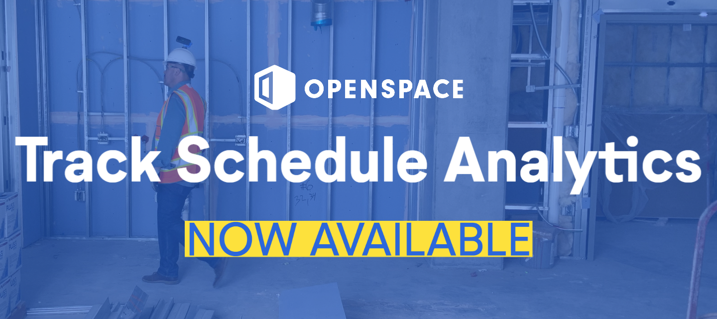 Be one of the first to try OpenSpace Track Schedule Analytics!