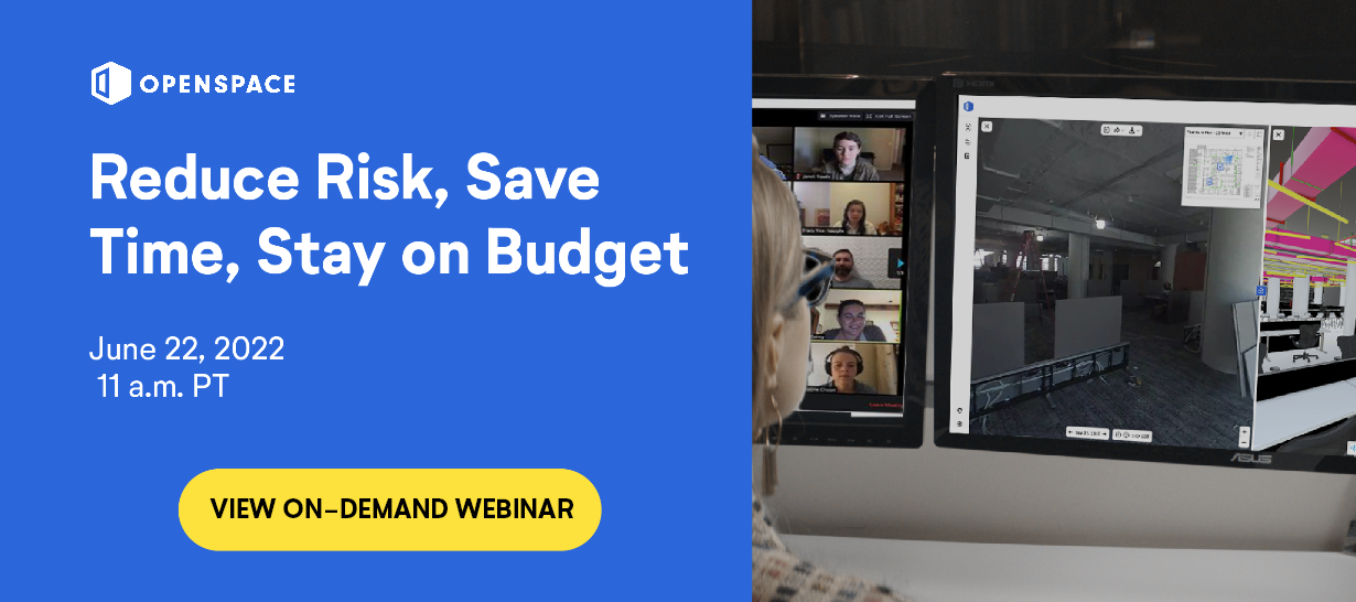 Watch the Recording: Reduce Risk, Save Time, Stay on Budget Webinar