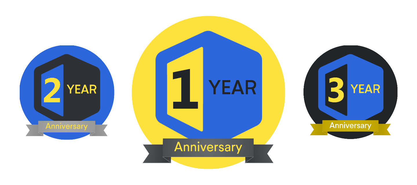 Introducing: OpenSpace Community Anniversary Badges!