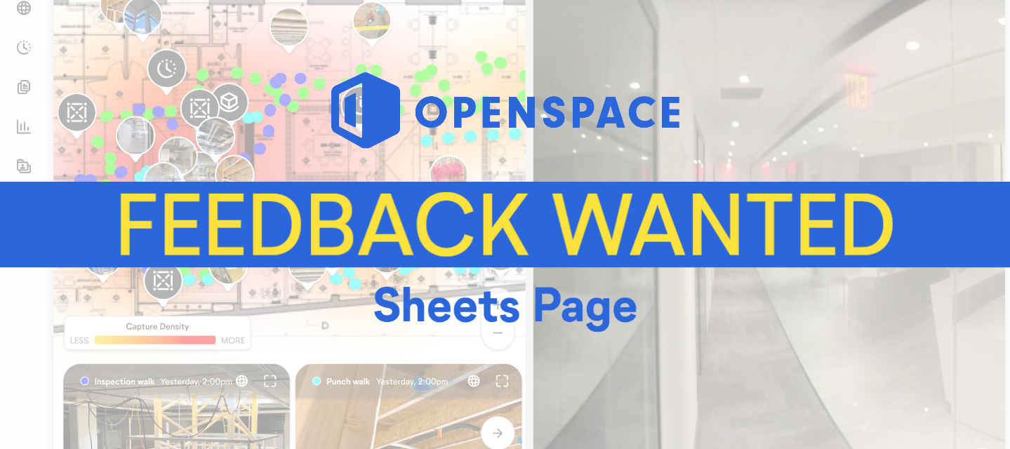 We're revamping our sheets page and want your feedback!