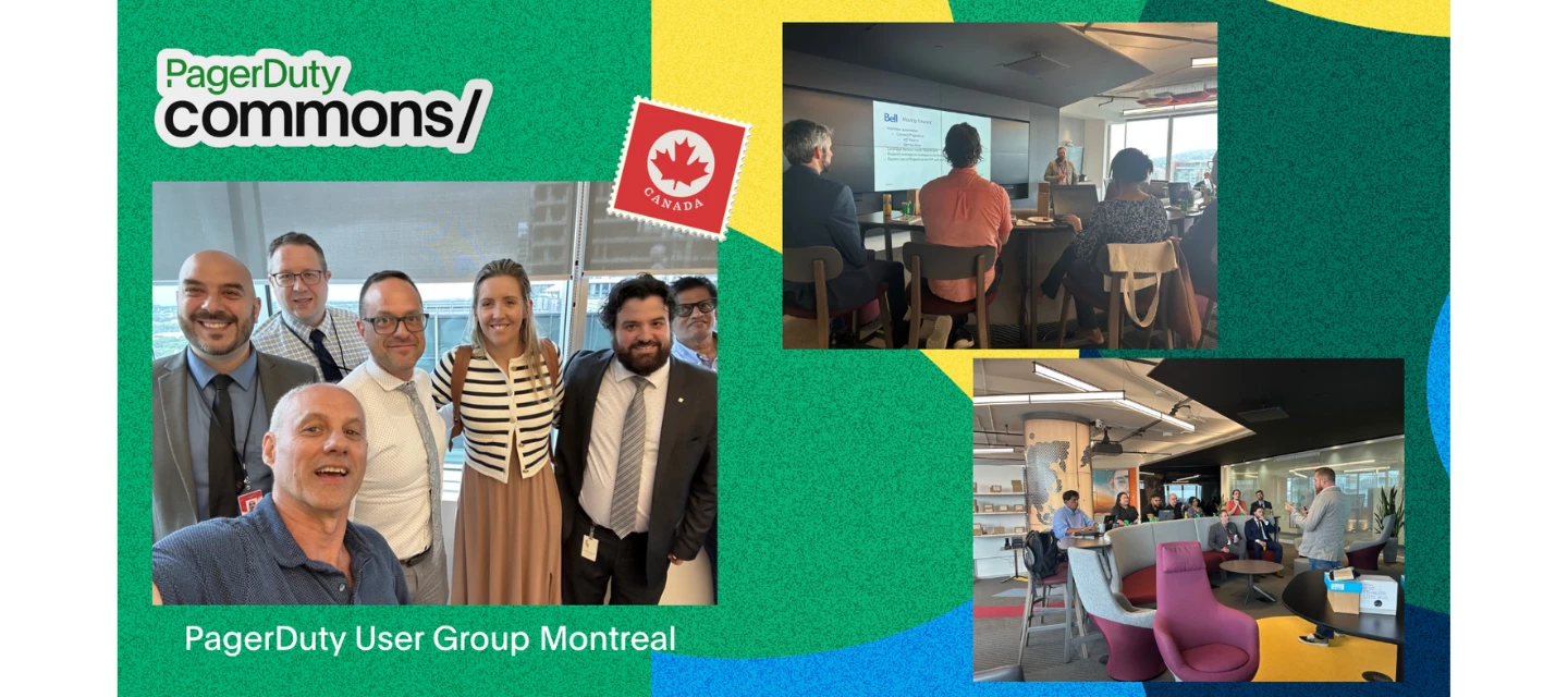 PagerDuty 1st User Group Montreal @ CGI - Summer Edition