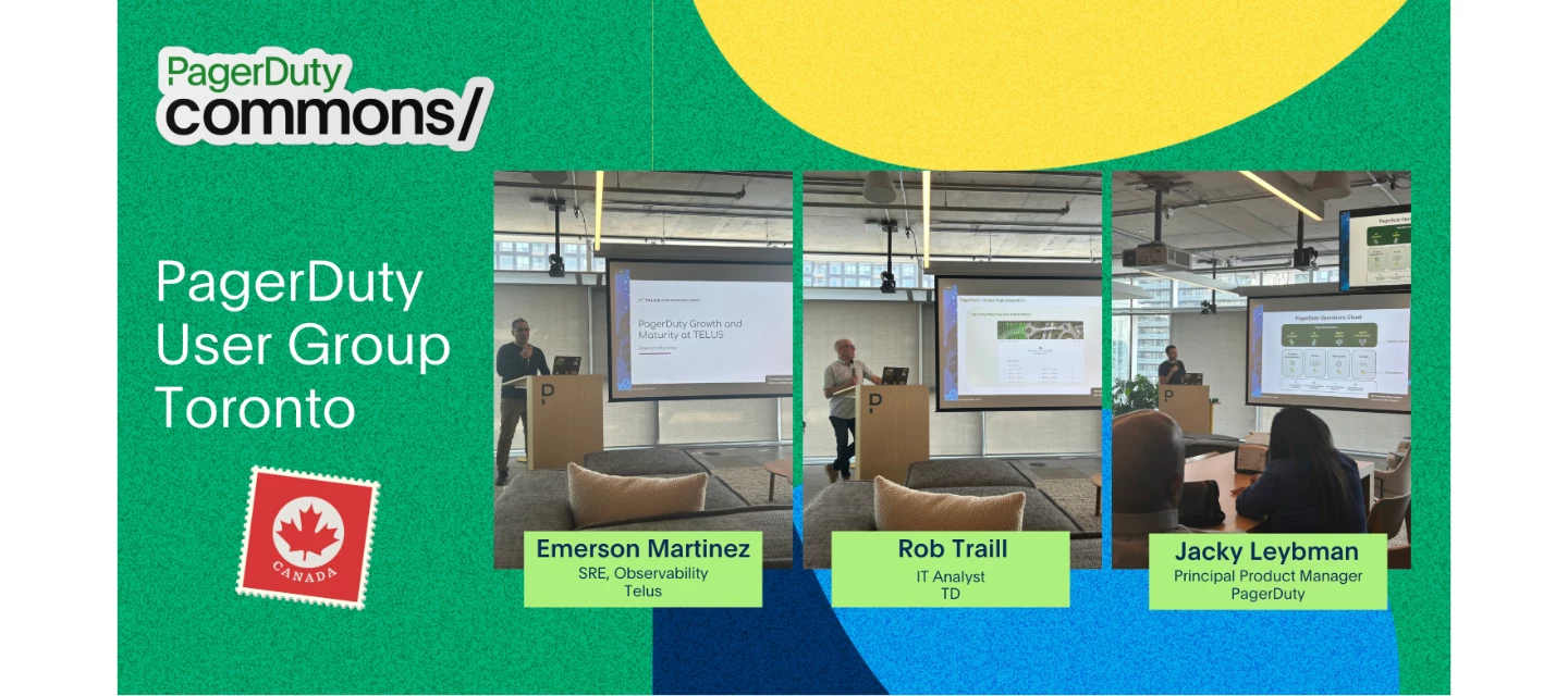 PagerDuty User Group Canada - Spring Edition