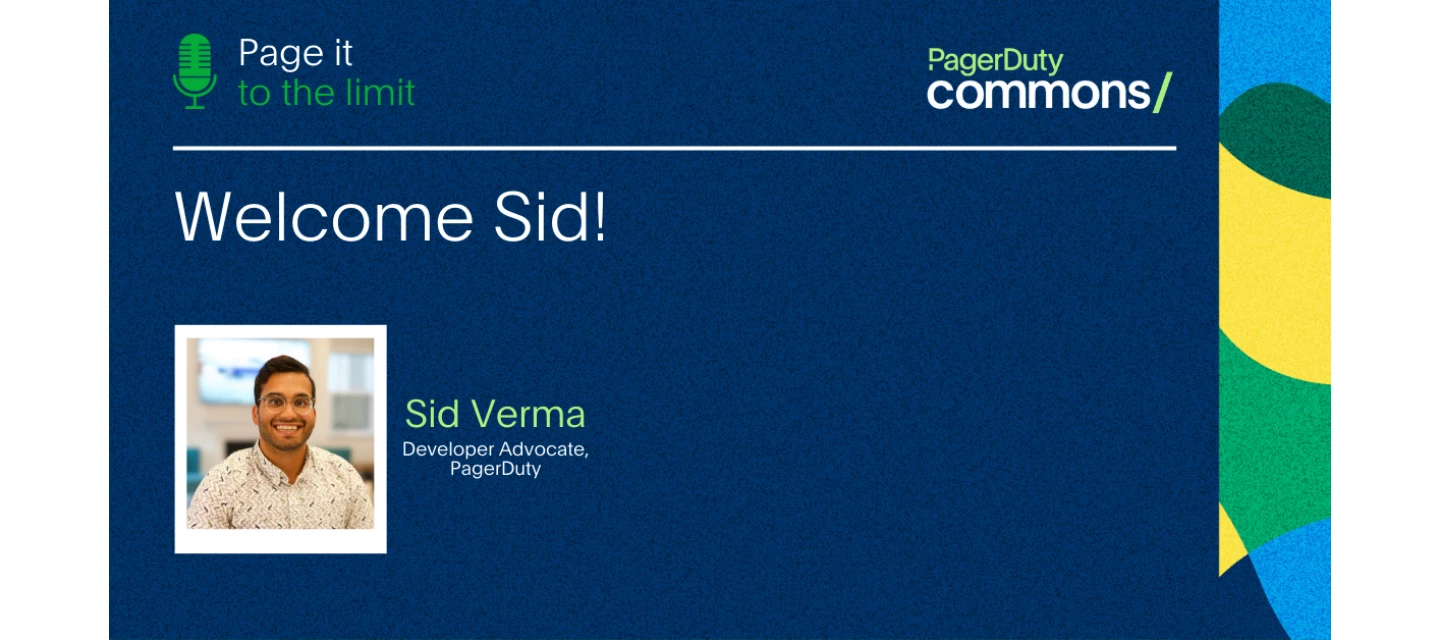 🎧 New Episode: Welcome Sid!