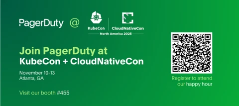 PagerDuty at KubeCon + CloudNative North America – Booth #455 & Happy Hour Event