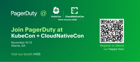 PagerDuty at KubeCon + CloudNative North America – Booth #455 & Happy Hour Event