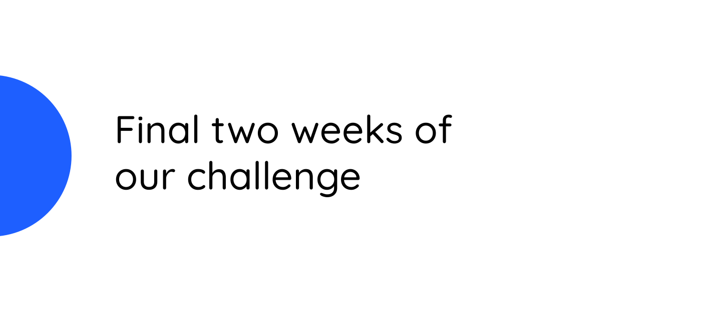 Only 2 Weeks Left to Earn Extra Points! 🔥