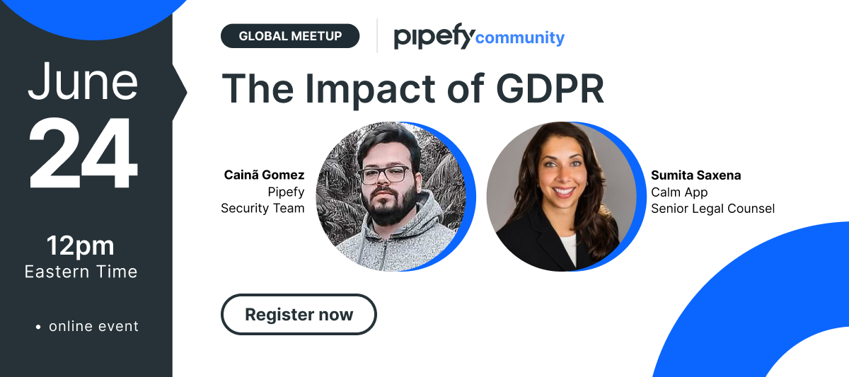 🎥  Recording | June 2021 | The Impact of GDPR on Start-ups and SaaS Companies
