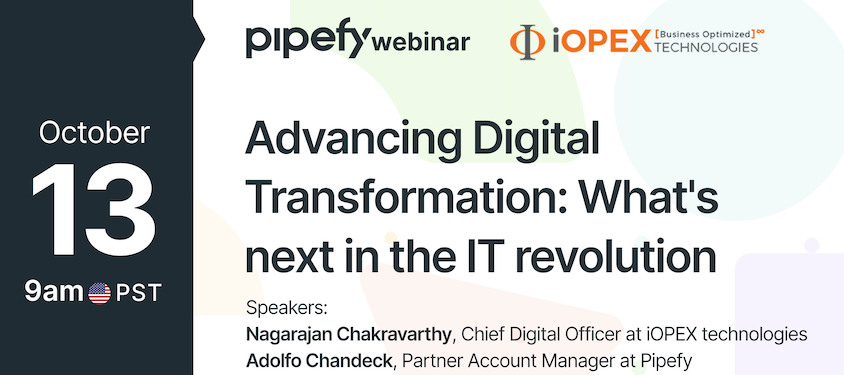 💡 Webinar | Advancing Digital Transformation: What's next in the IT revolution