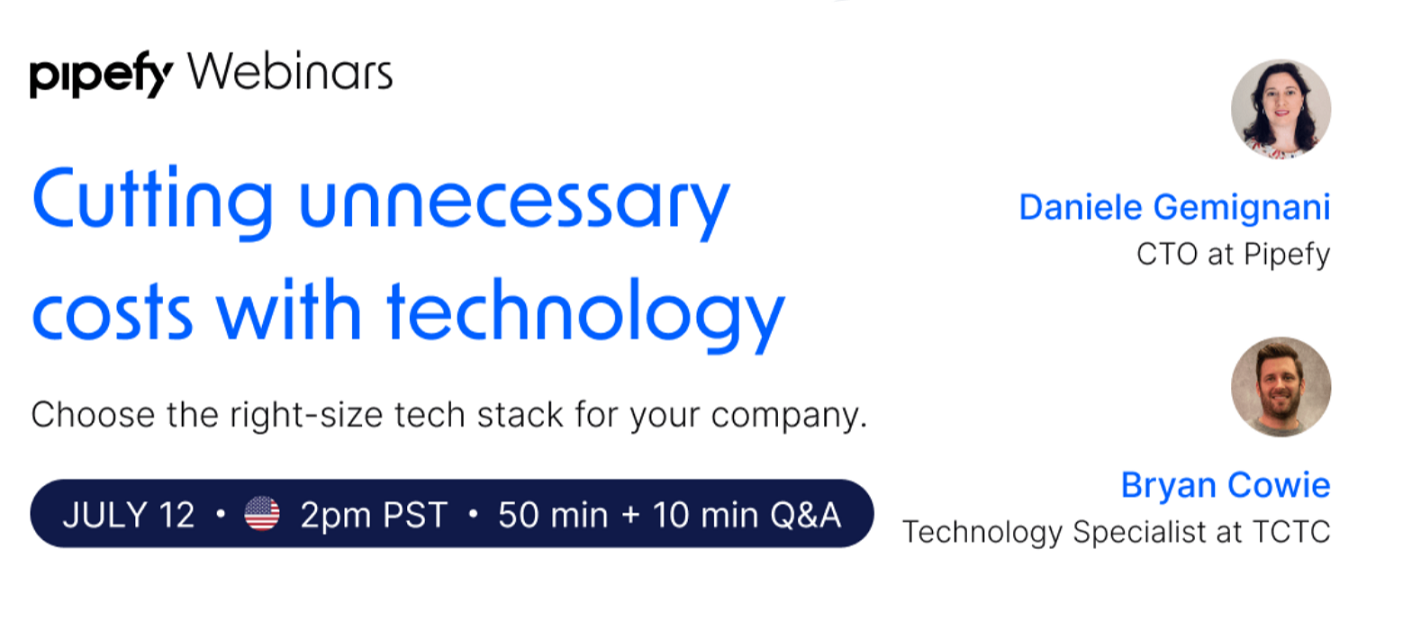 🎥 Webinar Recording | Cutting unnecessary costs with technology: choose the right-size tech stack for your company