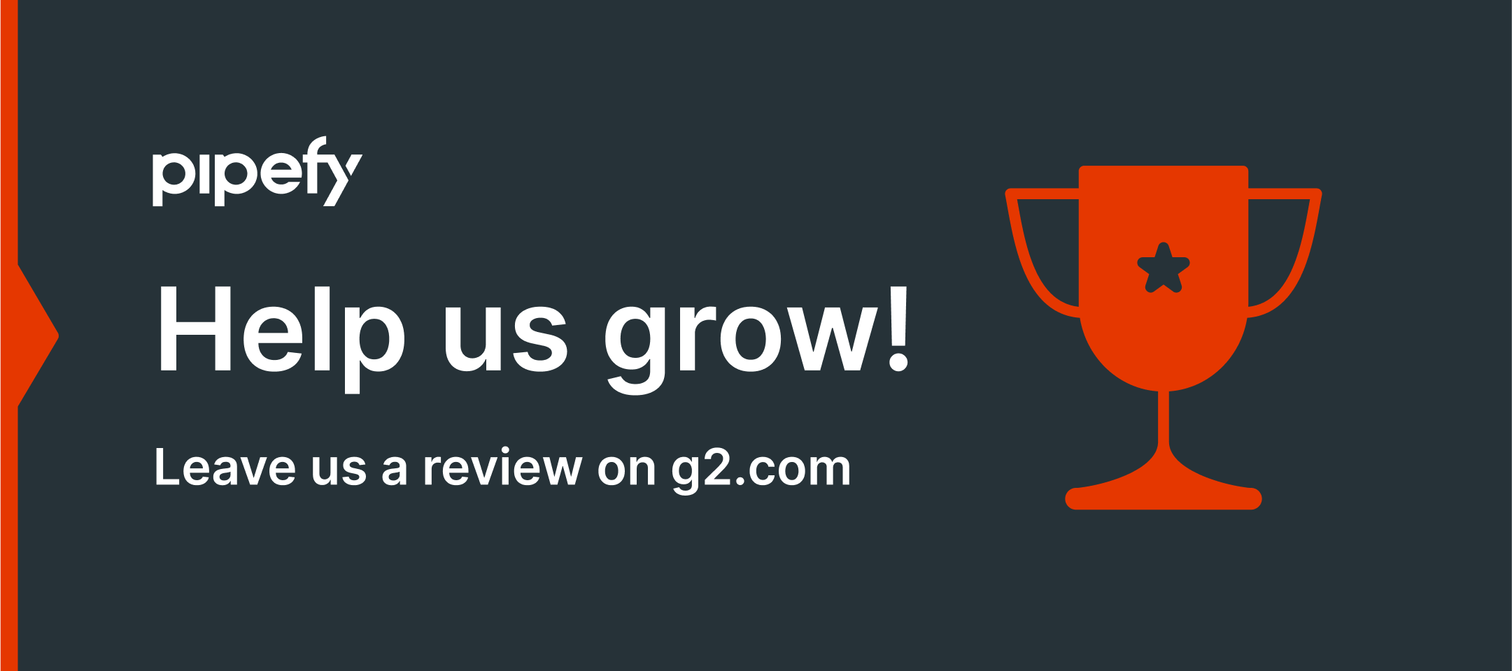 🌳Help us grow! | Leave us a review on g2.com