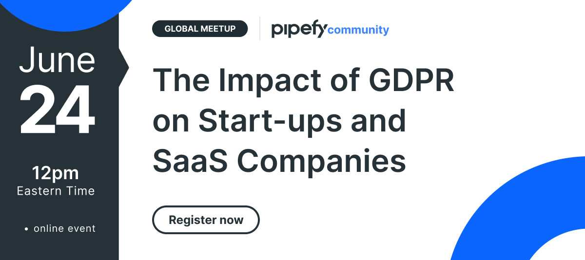 🎤 Global Meetup | The Impact of GDPR on Start-ups and SaaS Companies