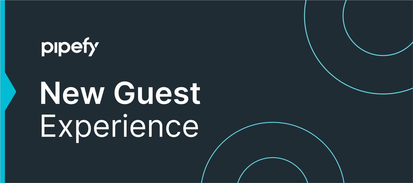 😍 Meet Pipefy’s new Guest Experience