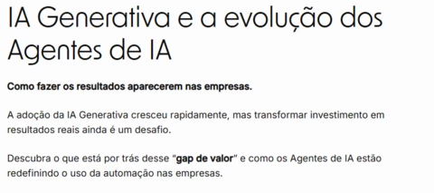 Como fazer a IA entregar resultados reais na sua empresa? 🤖📊