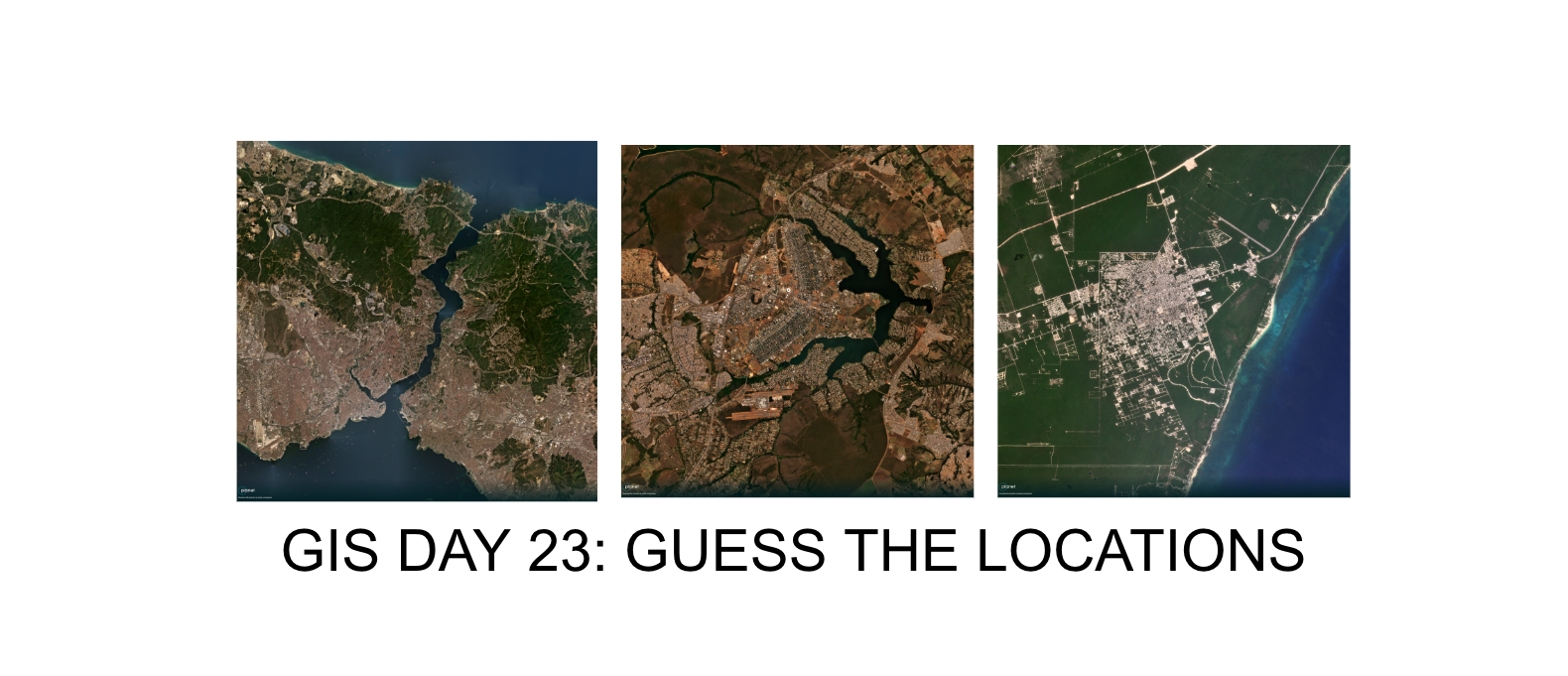GIS Day 23: Guess the locations!
