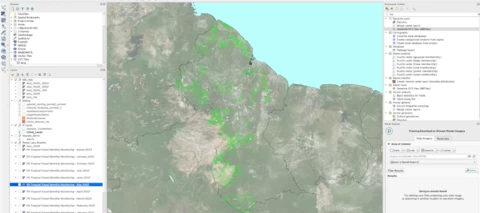 Learn from a NICFI Satellite Data Program User! Rainforest Foundation US Workflow using NICFI Imagery