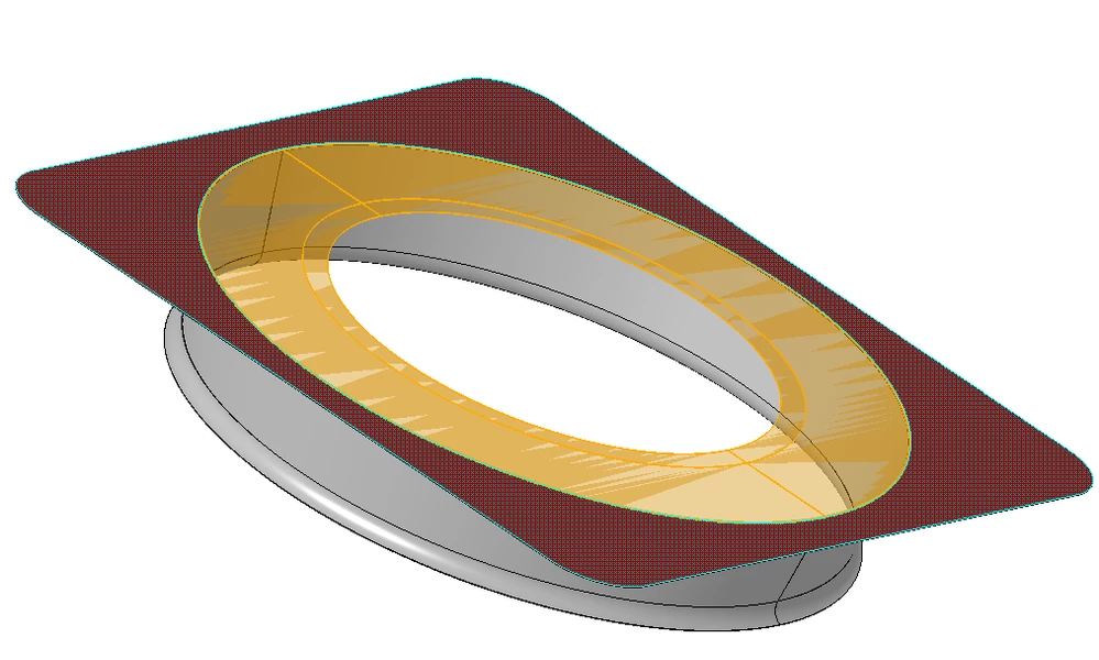 Shoing flat in Yellow.