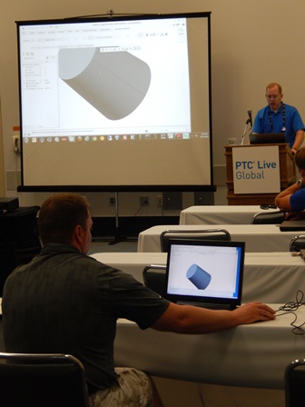 Instructor-led Best Practice Academy class at PTC Live Global 2013