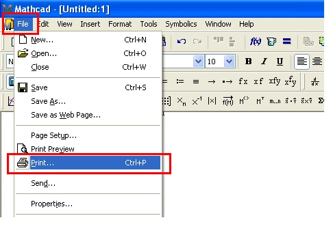 Define the number of pages to be print in mathcad | Community